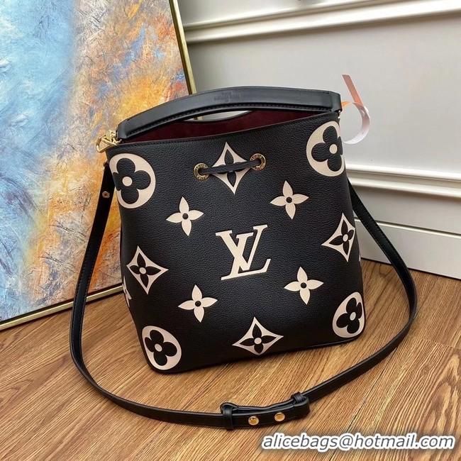 Top Grade Louis Vuitton Original Monogram Empreinte NEONOE M45497 BLACK