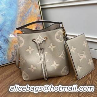 New Style Louis Vuitton Original Monogram Empreinte NEONOE M45497 GREY