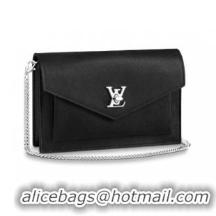 Unique Style Louis Vuitton Original MYLOCKME Chain Bag M63471 black