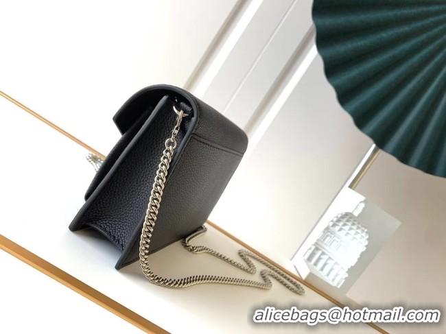 Unique Style Louis Vuitton Original MYLOCKME Chain Bag M63471 black