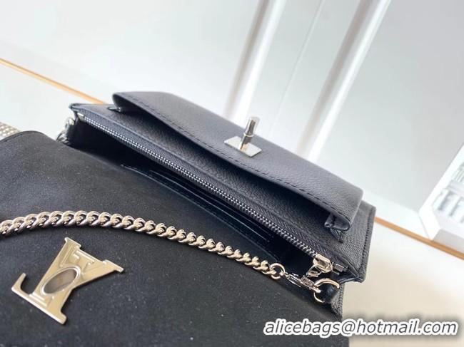 Unique Style Louis Vuitton Original MYLOCKME Chain Bag M63471 black