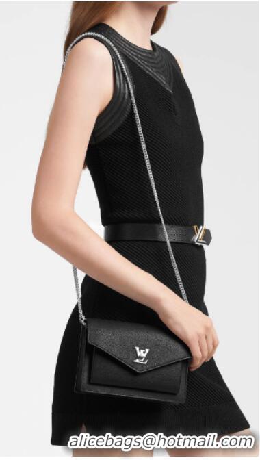 Unique Style Louis Vuitton Original MYLOCKME Chain Bag M63471 black