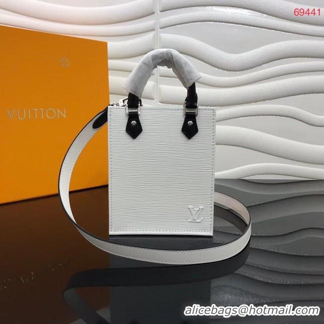 Low Cost Louis Vuitton Original PETIT SAC PLAT M69441 white