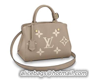 Good Looking Louis Vuitton Original MONTAIGNE BB M45489 grey