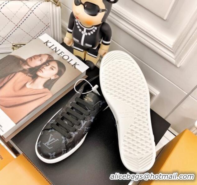 Fashion Louis Vuitton Luxembourg Sneakers in Black Monogram Canvas 83142