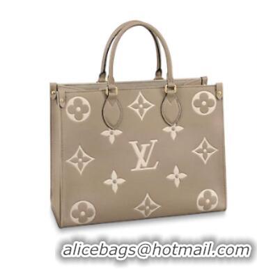 Cheapest Louis Vuitton Original Onthego medium tote bag M45495 Grey