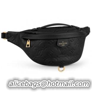 Pretty Style Louis Vuitton Original Monogram Empreinte BUMBAG Pocket M44836 black