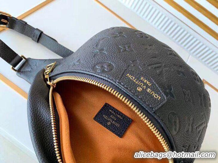 Pretty Style Louis Vuitton Original Monogram Empreinte BUMBAG Pocket M44836 black