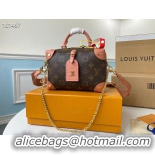 Best Product Louis vuitton original leather PETITE MALLE SOUPLE M45531 pink