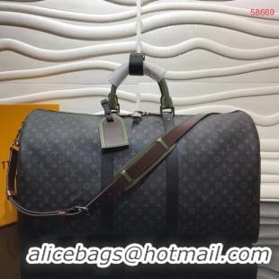 Buy New Cheap Louis vuitton KEEPALL BANDOULIERE 50 travel bag M58669