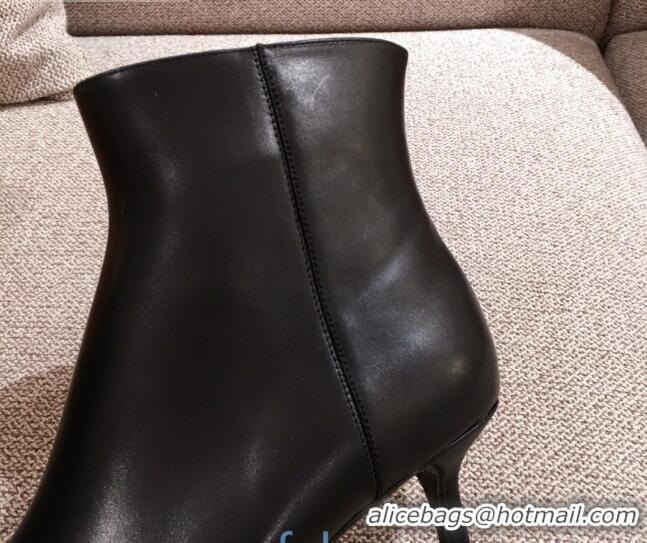 Most Popular Louis Vuitton Cherie Ankle Boots 1A8834 Black Leather/Monogram Canvas 2020