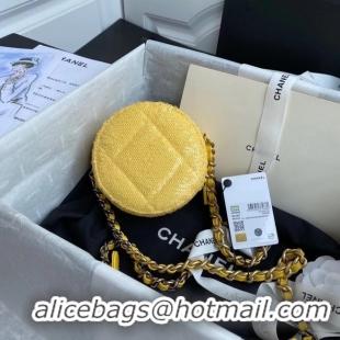 Buy Inexpensive Chanel 19 chain Bag AP0945 Yellow