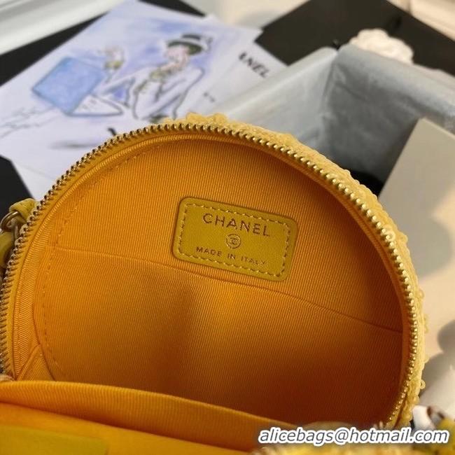 Buy Inexpensive Chanel 19 chain Bag AP0945 Yellow