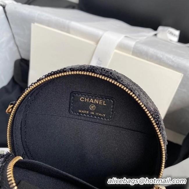 Best Quality Chanel 19 chain Bag AP0945 black