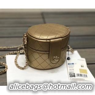 Fashion Discount Chanel Original Small chain Clutch bag AP1573 Bronze