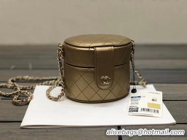 Fashion Discount Chanel Original Small chain Clutch bag AP1573 Bronze