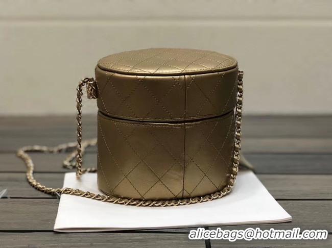 Pretty Style Chanel Original Small chain Clutch bag AP1616 Bronze