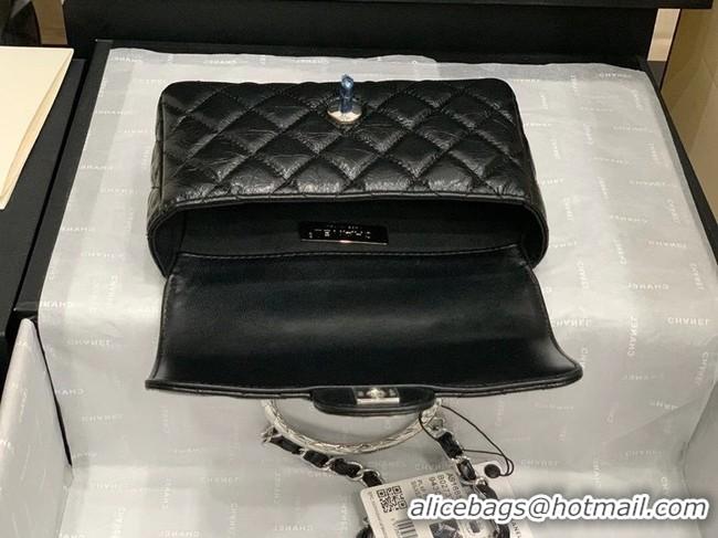 Best Quality Chanel Flap Original Lambskin Leather Shoulder Bag AS1665 black