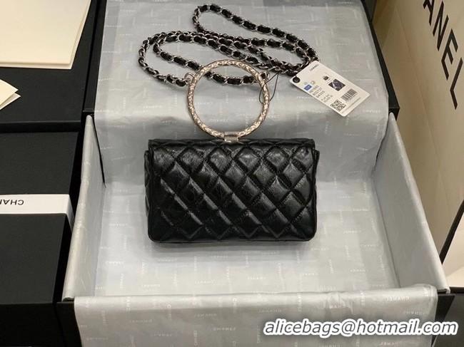 Best Quality Chanel Flap Original Lambskin Leather Shoulder Bag AS1665 black