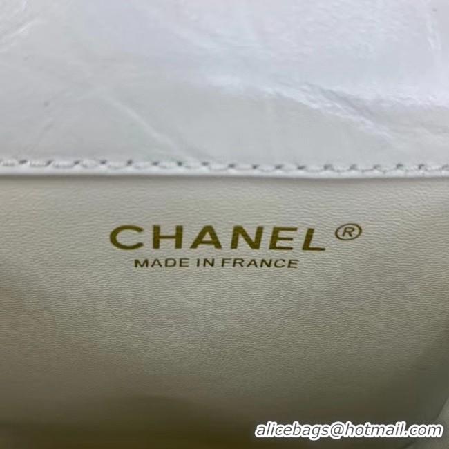 Fashion Discount Chanel Small 2.55 Flap Bag AS1961 white