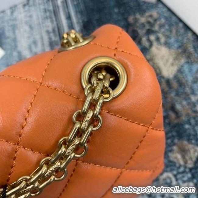 Perfect Cheapest Chanel Small 2.55 Flap Bag AS1961 orange