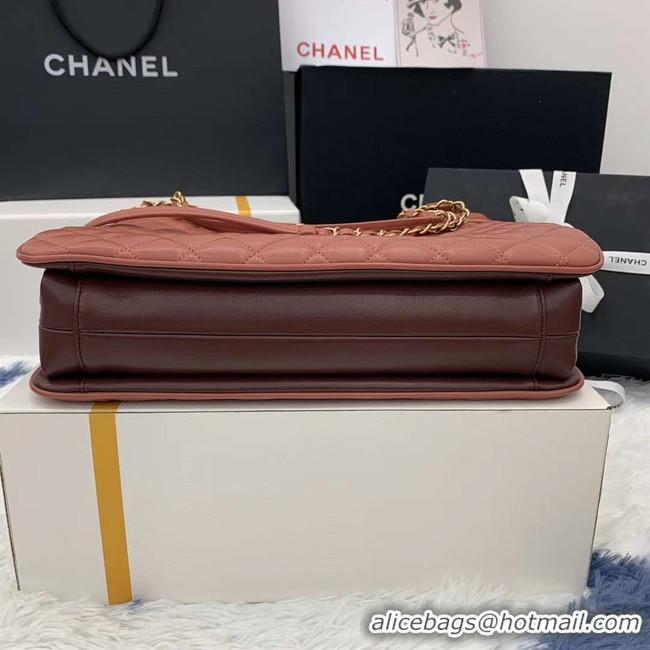 Unique Style Chanel Original Lather Bag AS2784 pink