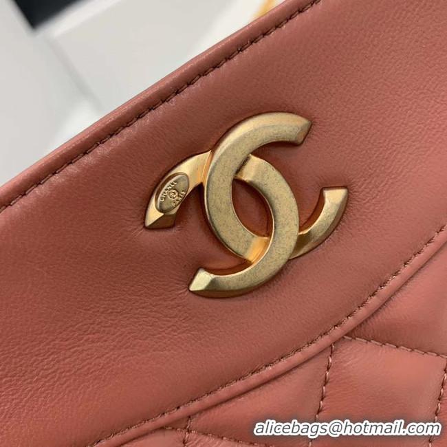 Unique Style Chanel Original Lather Bag AS2784 pink