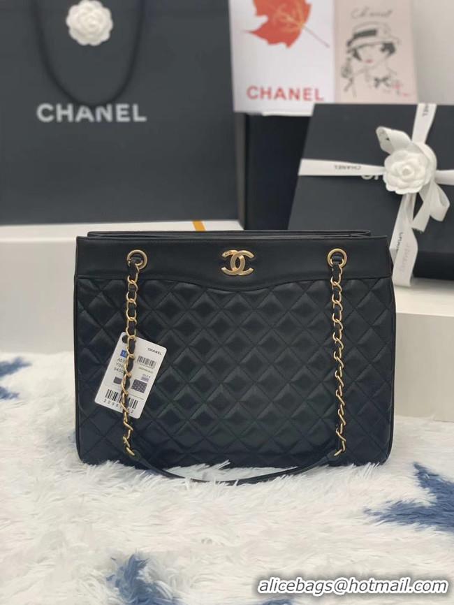 Reasonable Price Chanel Original Lather Bag AS2784 black