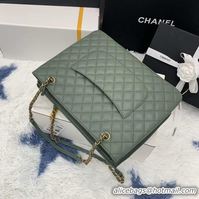 Pretty Style Chanel Original Lather Bag AS2784 green