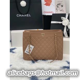 Well Crafted Chanel Original Lather Bag AS2784 apricot