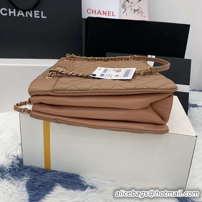 Well Crafted Chanel Original Lather Bag AS2784 apricot