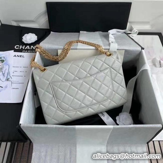 Good Product Chanel 2.55 Calfskin Flap Bag A37587 light grey