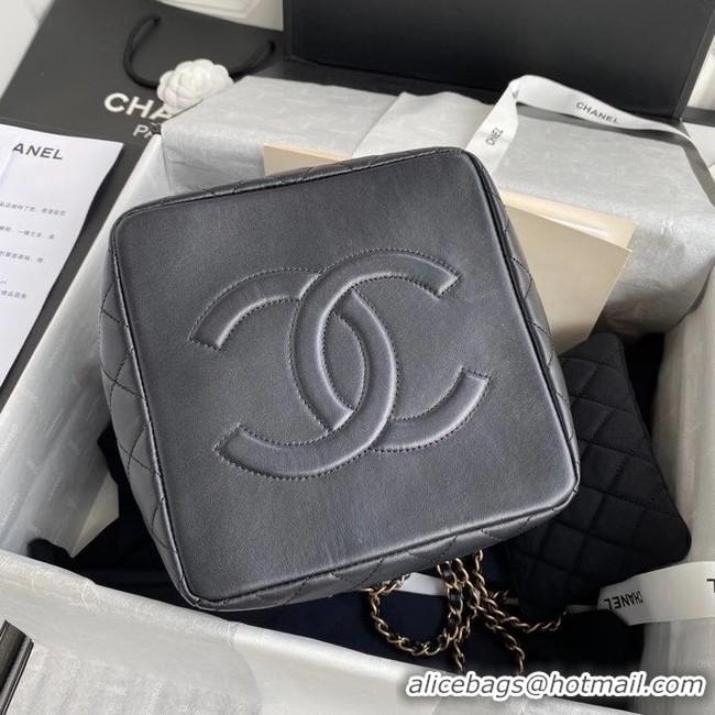 New Style Chanel Original Lather Shopping bag AS1844 black