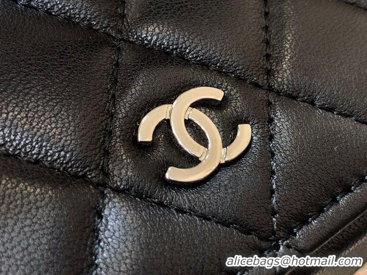 Promotional Chanel Original Lather Cosmetic Bag 5961 black