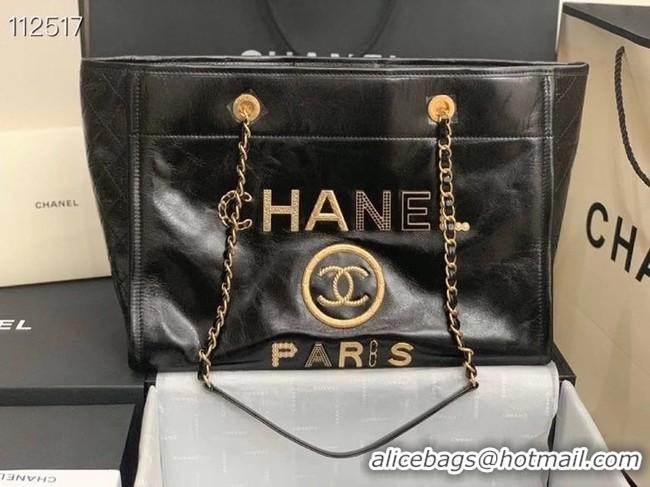 Buy Cheap Price Chanel shopping bag A67001 black