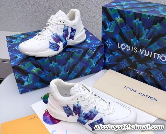 Shop Duplicate Louis Vuitton Men's LV Trail Sneakers in Logo Printed Silky Calfskin 01 2020