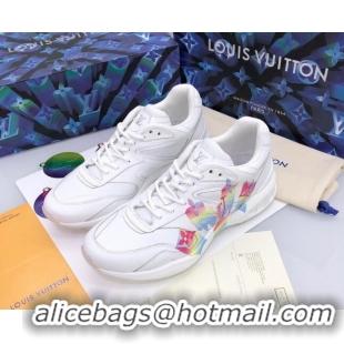 Lower Price Louis Vuitton Men's LV Trail Sneakers in Logo Printed Silky Calfskin 92733 2020