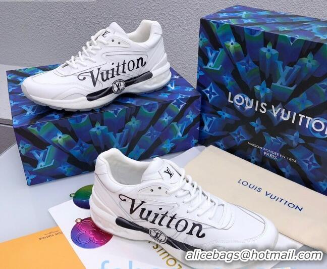 Best Price Louis Vuitton Men's LV Trail Sneakers in Logo Printed Silky Calfskin 92734 2020