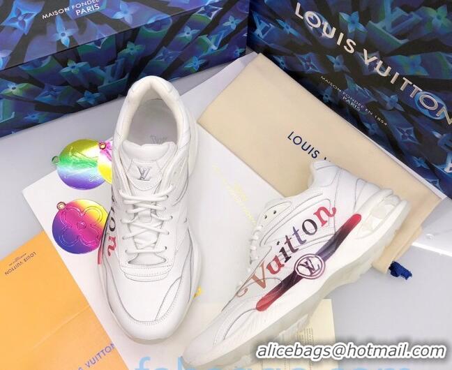 Best Quality Louis Vuitton Men's LV Trail Sneakers in Logo Printed Silky Calfskin 92735 2020