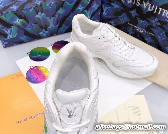 Super Quality Louis Vuitton Men's LV Trail Sneakers in Logo Printed Silky Calfskin 92736 2020