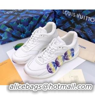 Top Quality Louis Vuitton Men's LV Trail Sneakers in Logo Printed Silky Calfskin 92737 2020