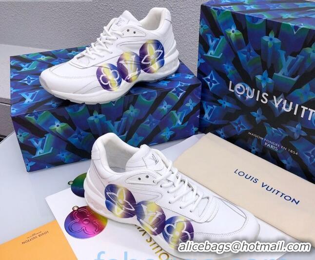 Top Quality Louis Vuitton Men's LV Trail Sneakers in Logo Printed Silky Calfskin 92737 2020