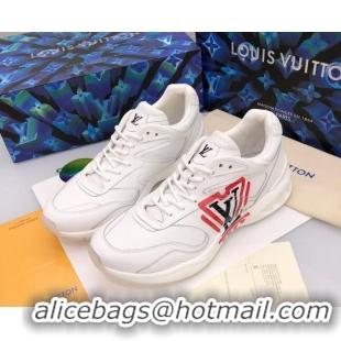 Low Cost Louis Vuitton Men's LV Trail Sneakers in Logo Printed Silky Calfskin 92738 2020