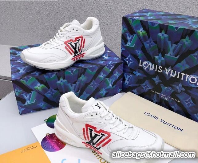 Low Cost Louis Vuitton Men's LV Trail Sneakers in Logo Printed Silky Calfskin 92738 2020