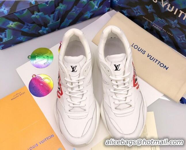 Low Cost Louis Vuitton Men's LV Trail Sneakers in Logo Printed Silky Calfskin 92738 2020