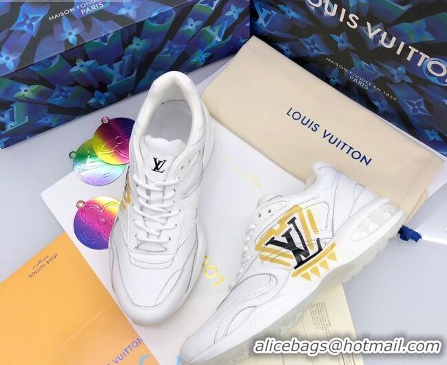 New Design Louis Vuitton Men's LV Trail Sneakers in Logo Printed Silky Calfskin 92739 2020