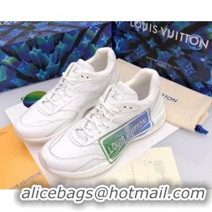 Best Price Louis Vuitton Men's LV Trail Sneakers in Logo Printed Silky Calfskin 92740 2020