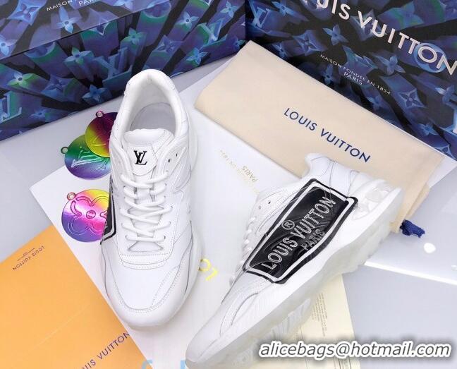 Practical Louis Vuitton Men's LV Trail Sneakers in Logo Printed Silky Calfskin 92741 2020