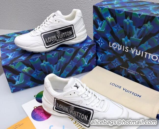 Practical Louis Vuitton Men's LV Trail Sneakers in Logo Printed Silky Calfskin 92741 2020