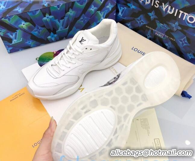 Grade Quality Louis Vuitton Men's LV Trail Sneakers in Logo Printed Silky Calfskin 92743 2020